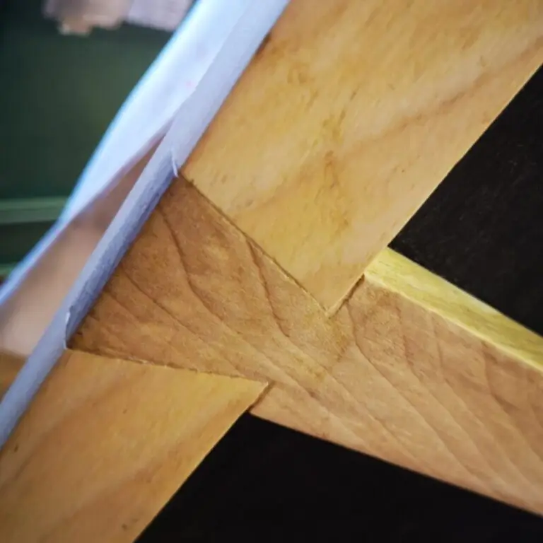N5 Woodwork topic card – mortise and tenon close-up