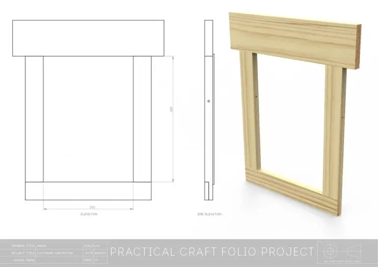 Preview of the N5 Woodwork project mirror sheet