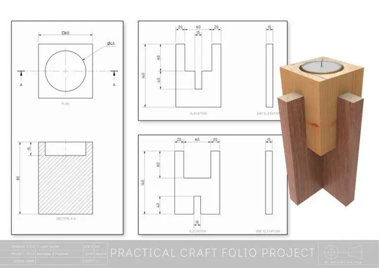 Preview of the N5 Woodwork project t light holder sheet
